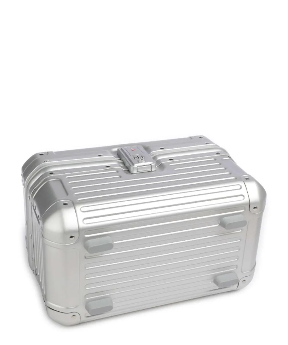 Travelite Next Beauty case 38 cm silver Outlet