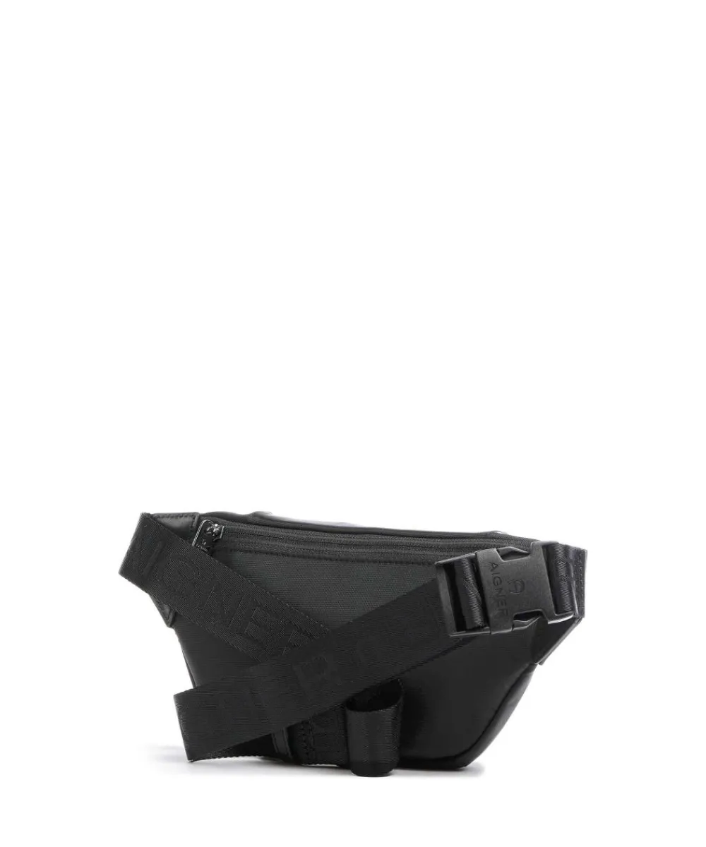 AIGNER Nico Fanny pack polyester black