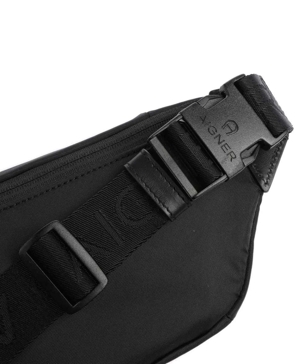 AIGNER Nico Fanny pack polyester black