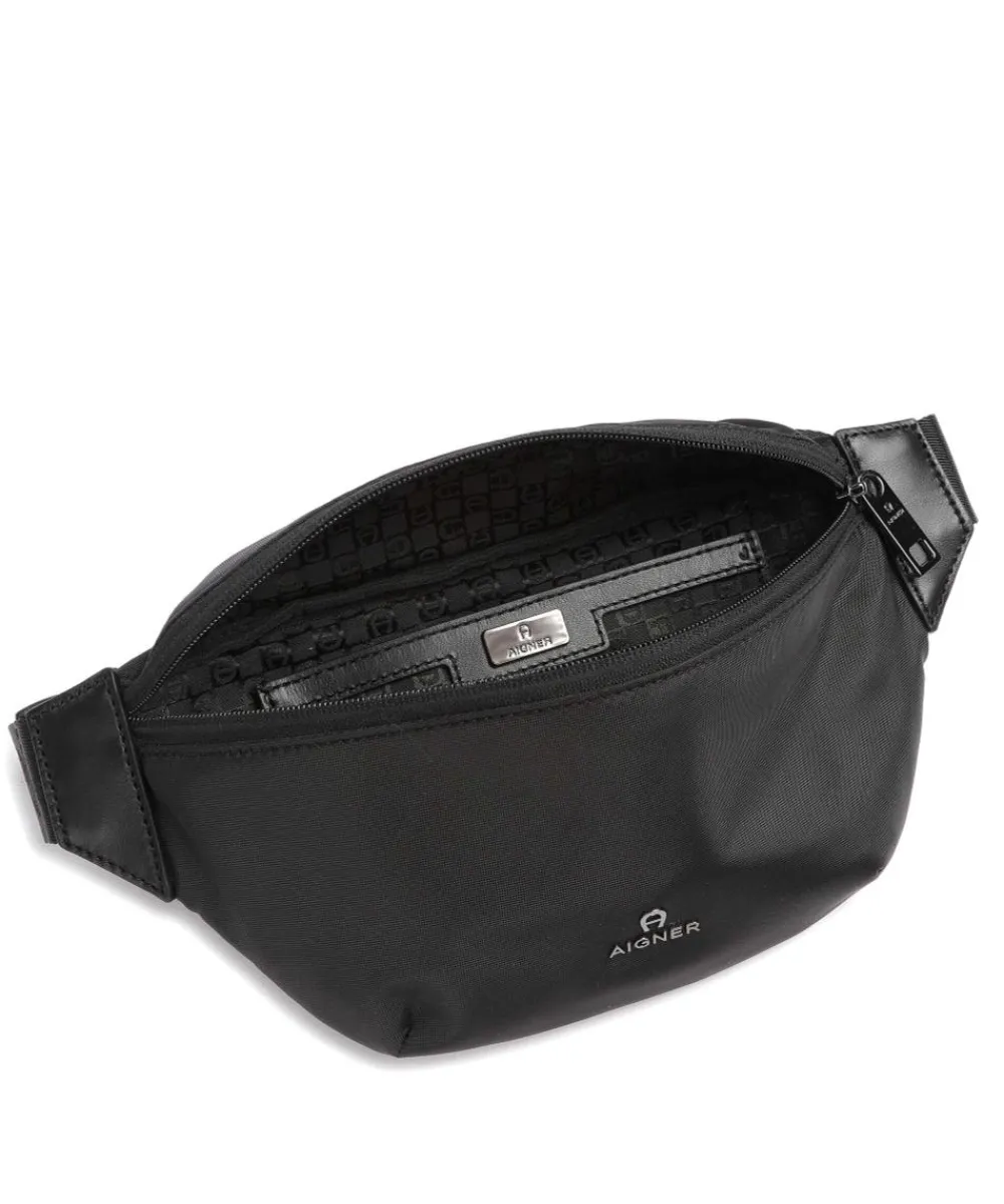 AIGNER Nico Fanny pack polyester black