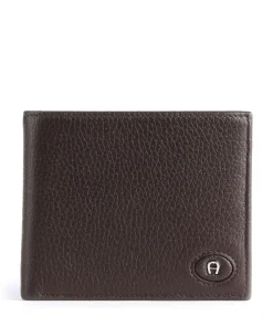 AIGNER Northern Light Wallet deerskin dark brown Sale