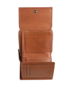 Aunts & Uncles Norwegians Liv RFID Wallet grained cow leather cognac