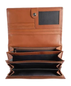 Aunts & Uncles Norwegians Vilde RFID Wallet cow leather cognac