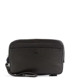 Braun Büffel Novara Wristlet grained cow leather dark brown Clearance