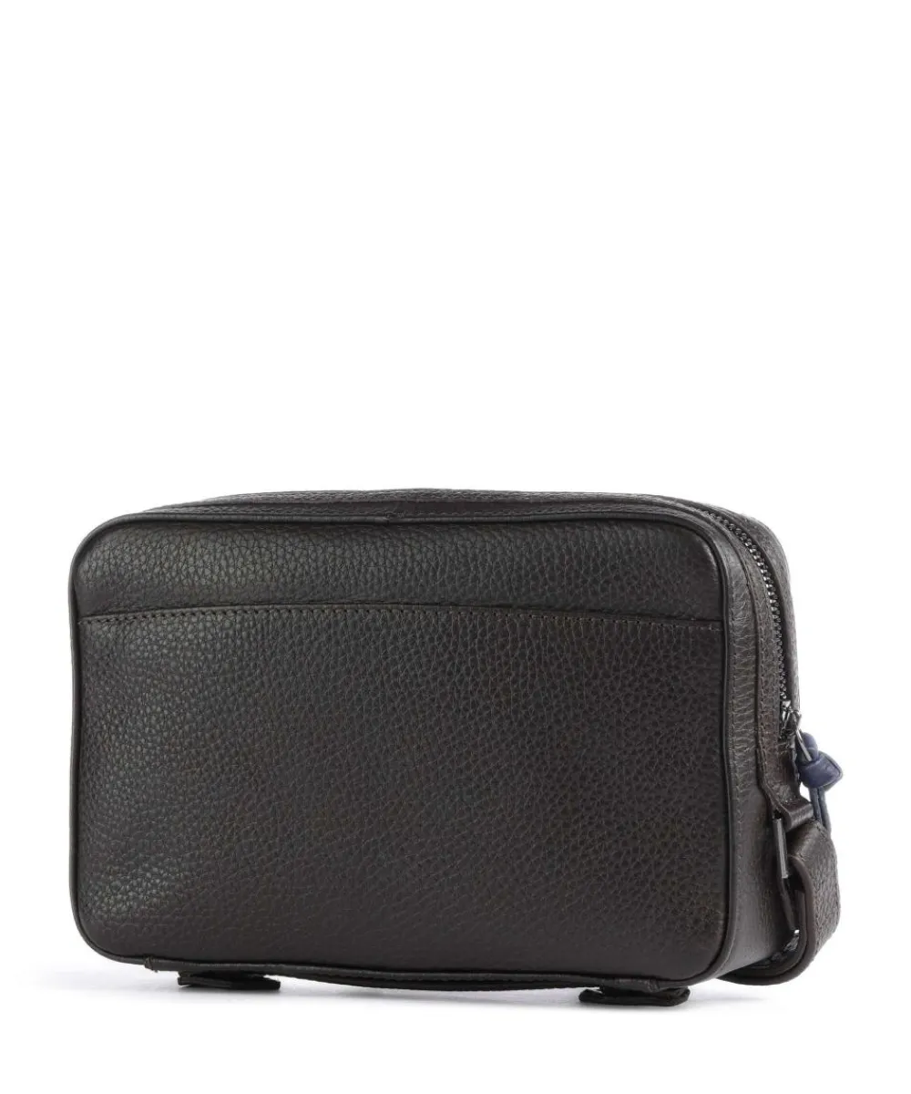 Braun Büffel Novara Wristlet grained cow leather dark brown Clearance