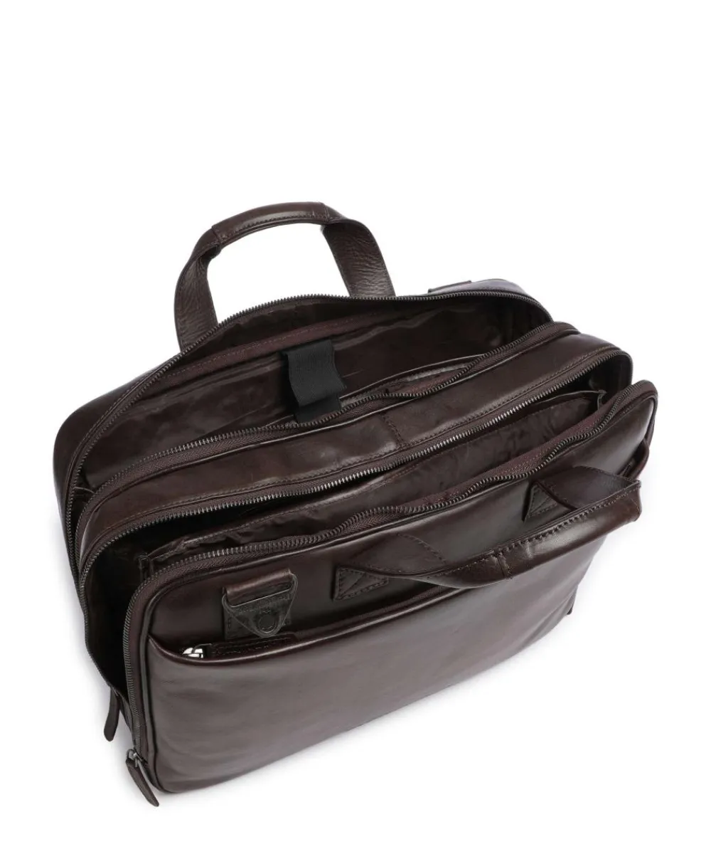 Best Novum Iseo Briefcase 16″ cow leather Business- & Laptop Bags