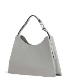 Outlet Nuvola L Hobo bag fine grain leather Shoulder Bags|Hobo Bags