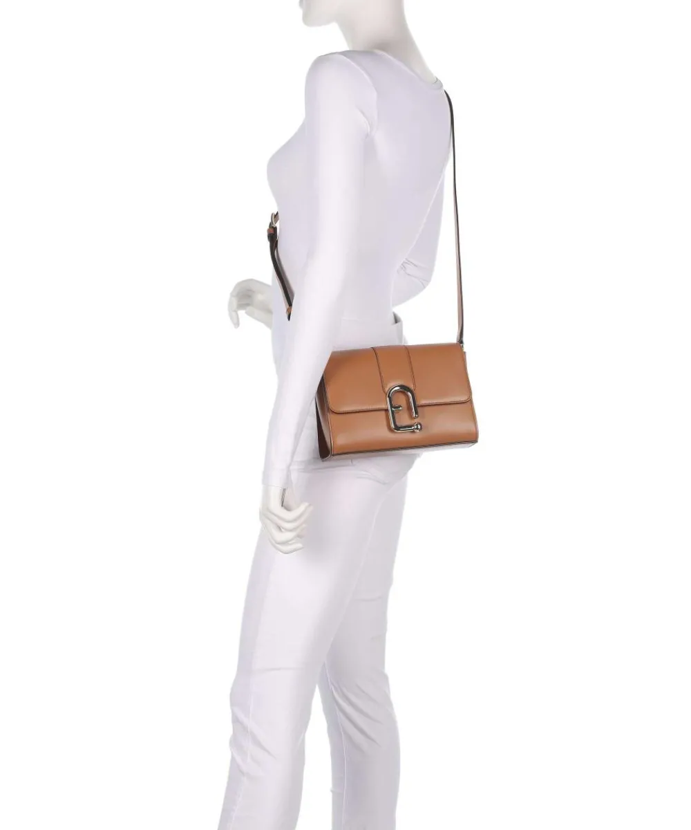 Nuvola S Crossbody bag fine grain leather Crossbody Bags