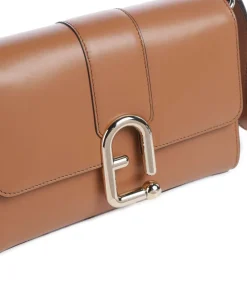 Nuvola S Crossbody bag fine grain leather Crossbody Bags