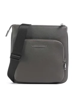 Armani Exchange Okinawa Crossbody bag imitation leather dark grey Online