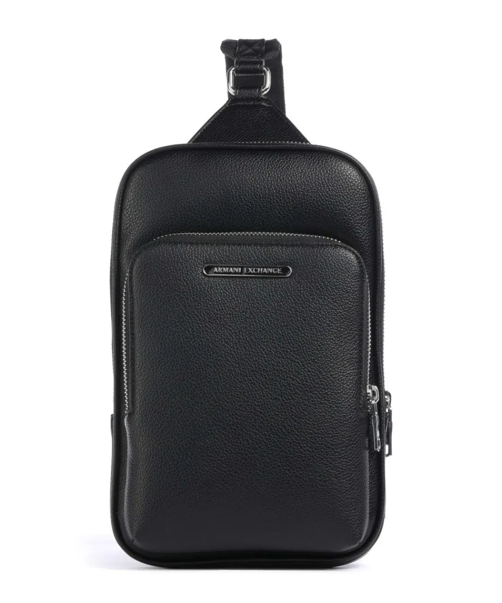 Armani Exchange Okinawa Sling bag imitation leather black Sale