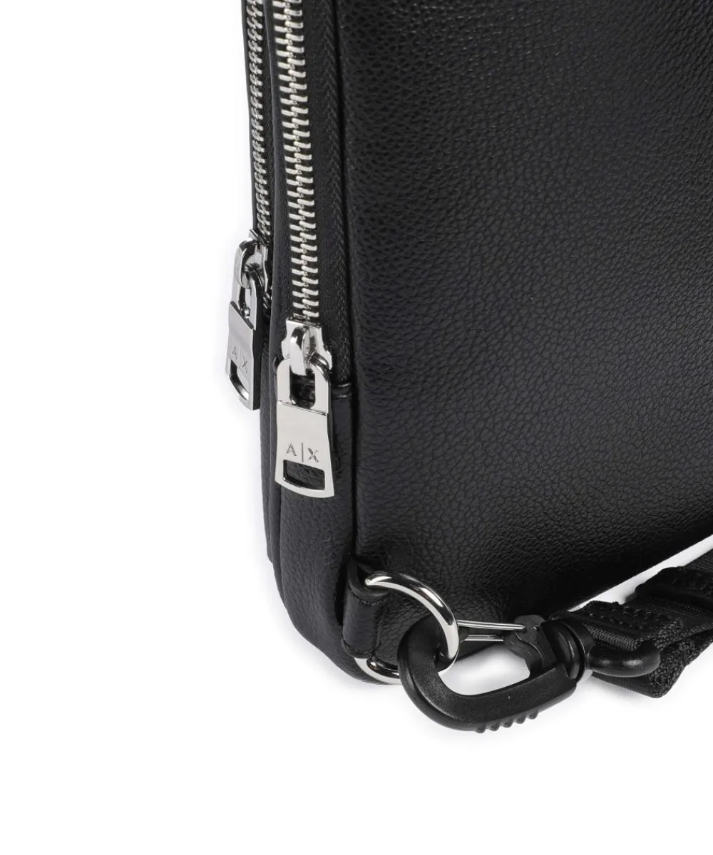 Armani Exchange Okinawa Sling bag imitation leather black Sale