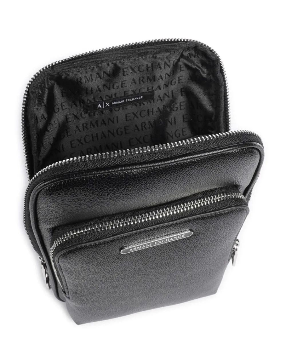 Armani Exchange Okinawa Sling bag imitation leather black Sale