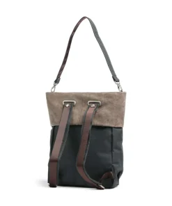 Zwei Olli OR12 Backpack bag polyester, imitation leather dark green Online