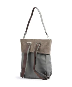 Zwei Olli OR12 Backpack bag polyester, imitation leather grey