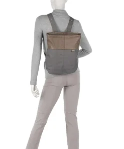 Zwei Olli OR12 Backpack bag polyester, imitation leather grey