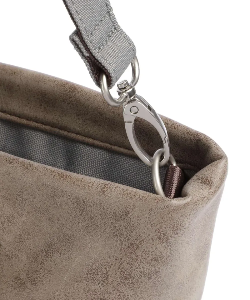 Zwei Olli OR12 Backpack bag polyester, imitation leather grey