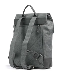 Zwei Olli OR13 Backpack imitation leather, polyester grey Clearance