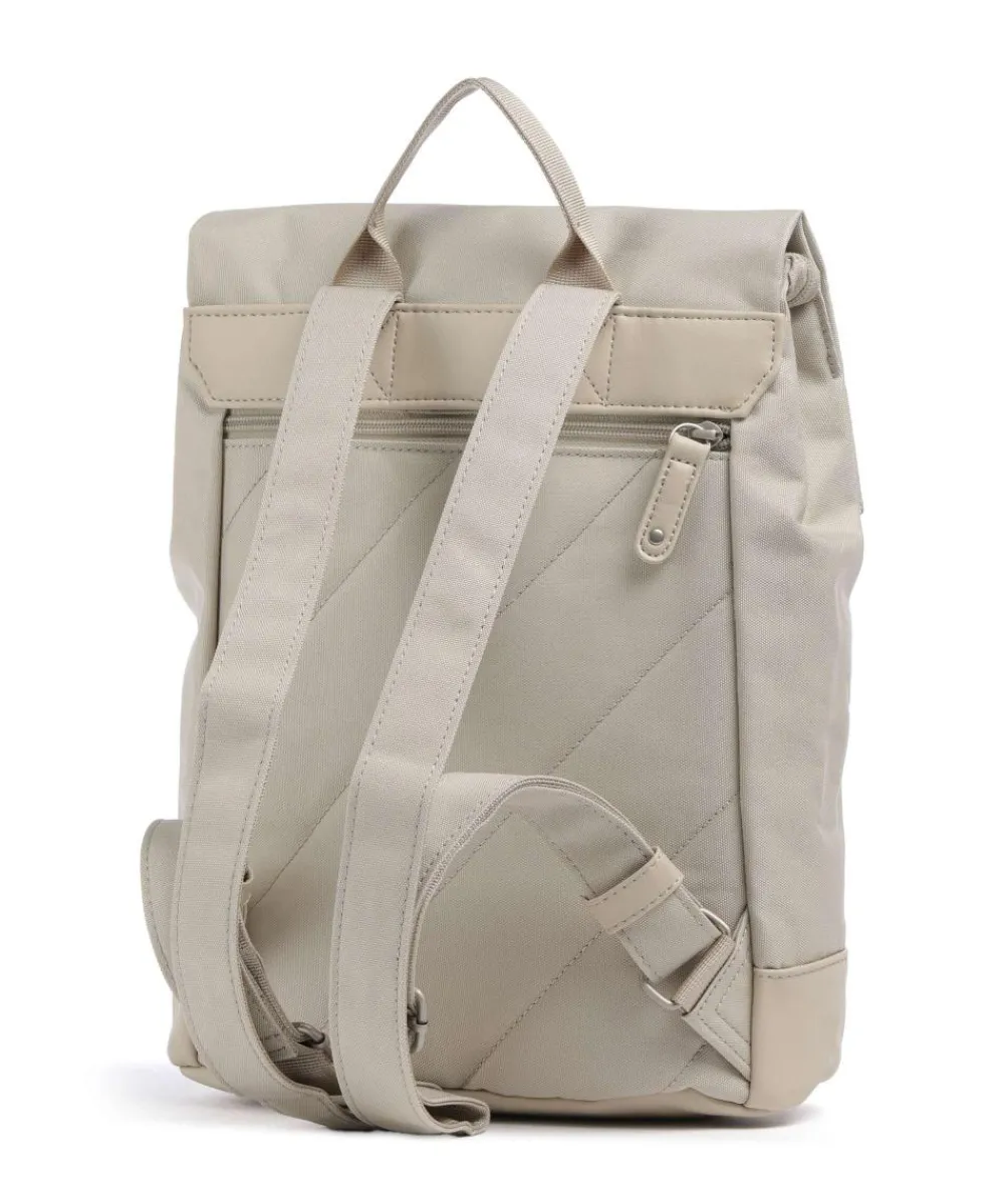Zwei Olli OR13 Backpack imitation leather, polyester beige Clearance