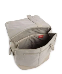 Zwei Olli OR13 Backpack imitation leather, polyester beige Clearance