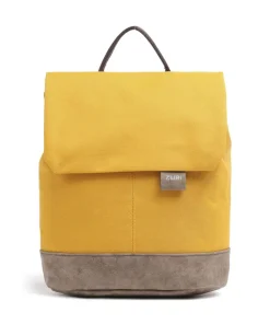 Zwei Olli OR80 Backpack polyester, imitation leather yellow