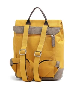 Zwei Olli OR80 Backpack polyester, imitation leather yellow