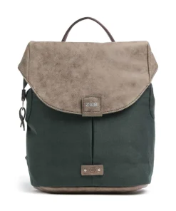 Zwei Olli OR8 Backpack polyester, imitation leather dark green Online