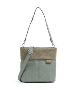 Zwei Olli OT8 Shoulder bag polyester, imitation leather greygreen Hot