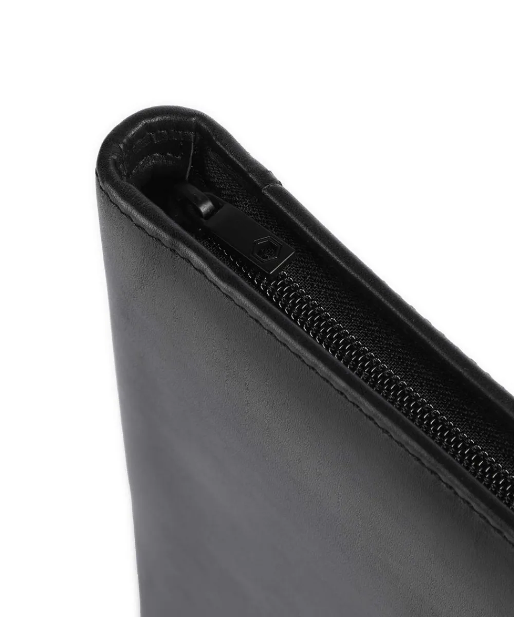 Jekyll & Hide Oxford Portfolio fine grain cow leather black New