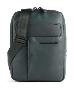 Outlet P16 Crossbody bag 10″ fine grain leather Crossbody Bags