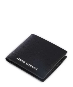 Armani Exchange Pascal Wallet imitation leather black Discount