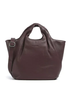 Aunts & Uncles Philocalists Dearie Handbag grained leather wine Clearance