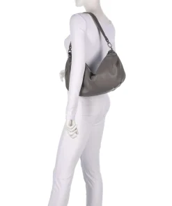 Philocalists Dewdrop Hobo bag grained leather Shoulder Bags|Hobo Bags
