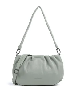 Aunts & Uncles Philocalists Pearl Shoulder bag grained leather green-blue