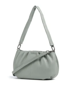 Aunts & Uncles Philocalists Pearl Shoulder bag grained leather green-blue