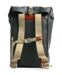 Brooks England Pickwick Cotton Canvas Large Rolltop backpack 16″ canvas grey