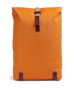 Brooks England Pickwick Cotton Canvas Large Rolltop backpack 16″ canvas orange New