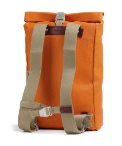 Brooks England Pickwick Cotton Canvas Large Rolltop backpack 16″ canvas orange New