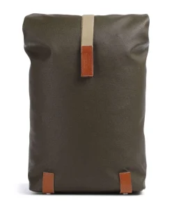 Brooks England Pickwick Cotton Canvas Small Rolltop backpack 13″ cotton khaki Best
