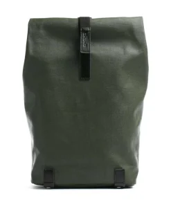 Brooks England Pickwick Cotton Canvas Small Rolltop backpack 13″ cotton olive-green Discount