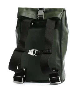 Brooks England Pickwick Cotton Canvas Small Rolltop backpack 13″ cotton olive-green Discount