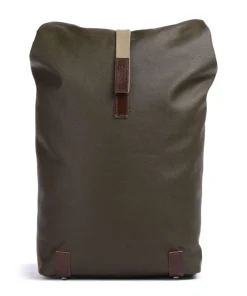 Brooks England Pickwick Large Patchwork Rolltop backpack 16″ canvas khaki Hot
