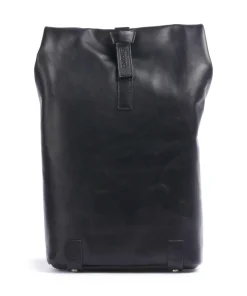 Brooks England Pickwick Leather Small Rolltop backpack 13″ grained cow leather black Best