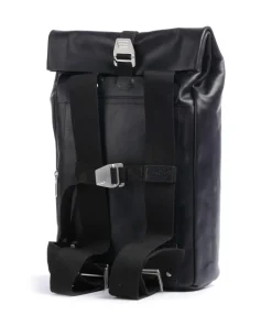 Brooks England Pickwick Leather Small Rolltop backpack 13″ grained cow leather black Best