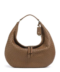 Abro Piuma Nana Hobo bag lamb leather brown