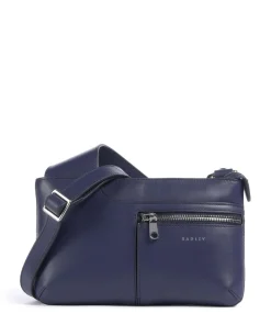 Sale Pockets Crossbody bag fine grain cow leather Crossbody Bags