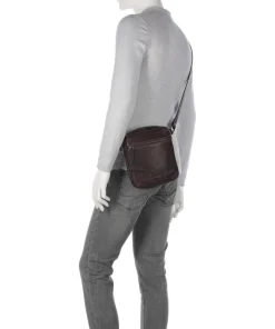 Discount Porto 9 Crossbody bag fine grain leather Crossbody Bags