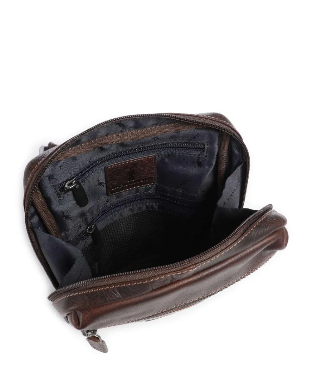 Discount Porto 9 Crossbody bag fine grain leather Crossbody Bags