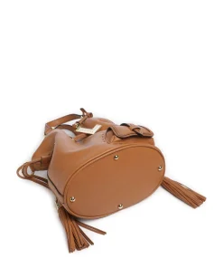 Lancel Premier Flirt S Bucket bag grained cow leather camel Hot