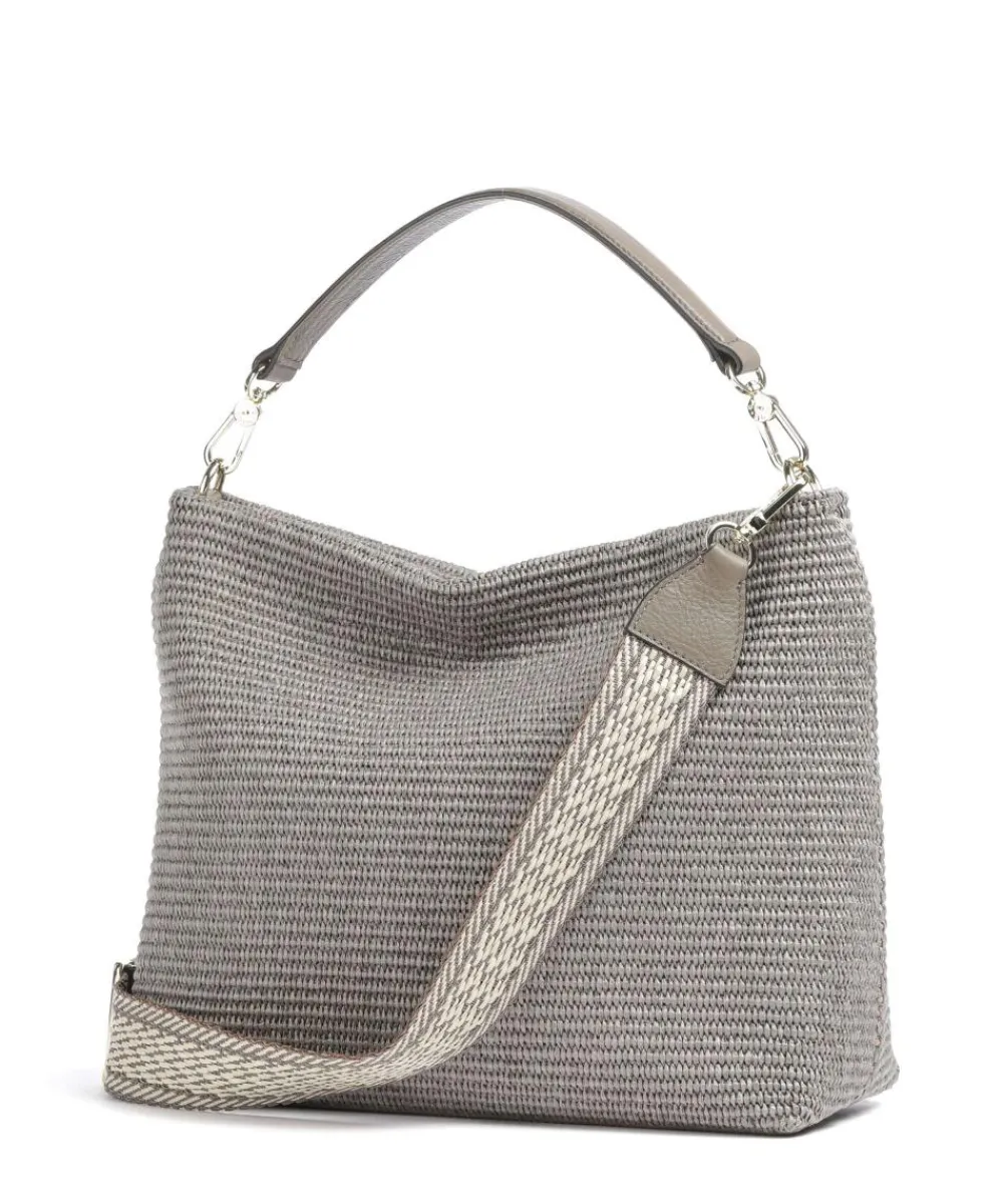 Abro Raffia Kaia Hobo bag bast taupe Best